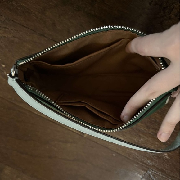 Coach- Nolita green colorblock handbag-NWT Retail $188 - Picture 7 of 12